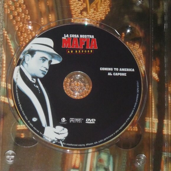 La Cosa Nostra Mafia: An Expose 5 DVD Box Set Complete Metal Case Collectible - Picture 6 of 16